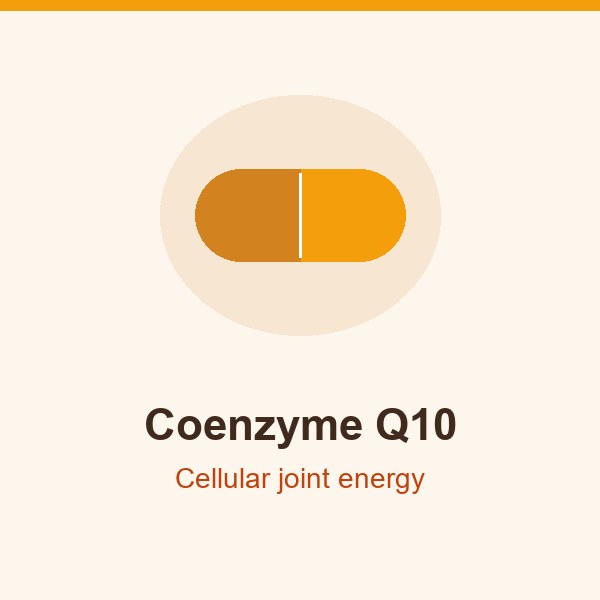 CoQ10 for Artivorin antioxidant joint energy