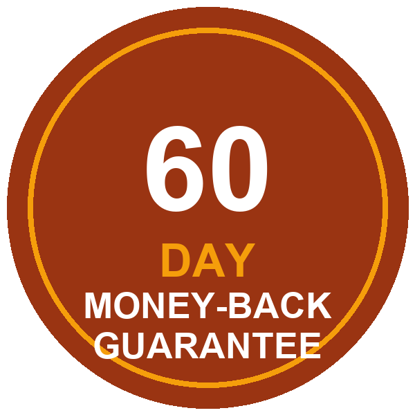 Artivorin 60-day money-back guarantee seal