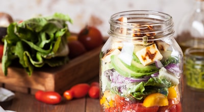 TrimX metabolism improvement benefit — fresh healthy salad jar