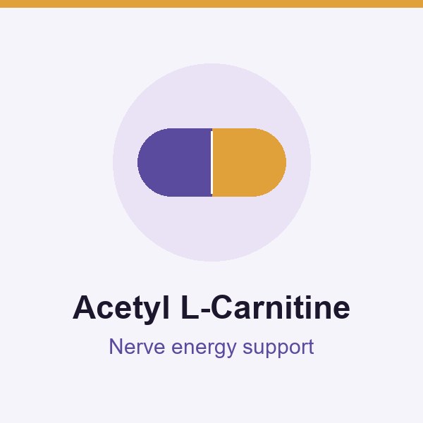 Acetyl L-Carnitine in Nerve Recovery Max