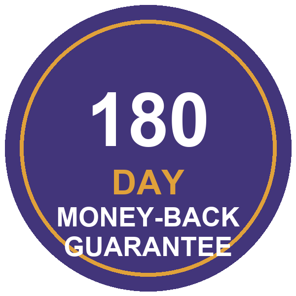 Nerve Recovery Max 180-Day Money Back Guarantee seal