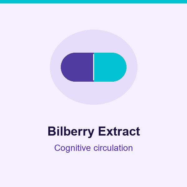 Bilberry Extract in Neuro Serge for cognitive support