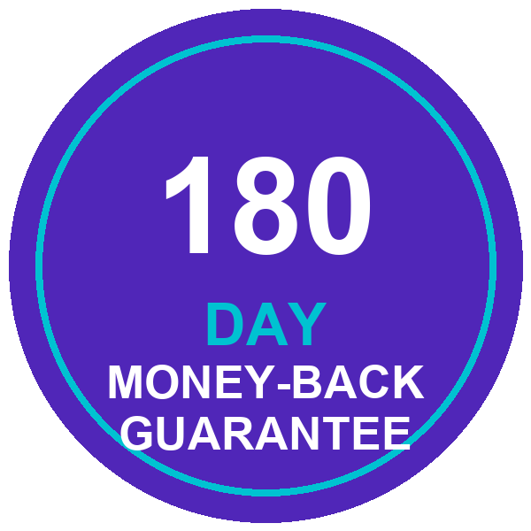 Neuro Serge 180-day money-back guarantee seal
