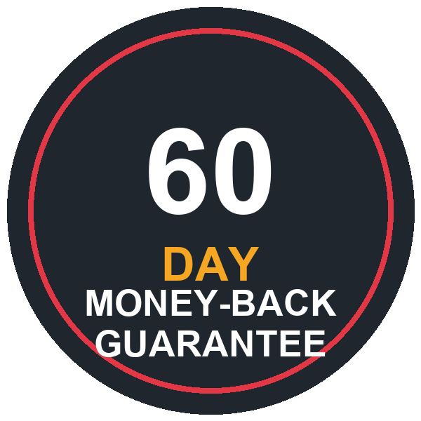 Nitric Boost 60-day money-back guarantee seal