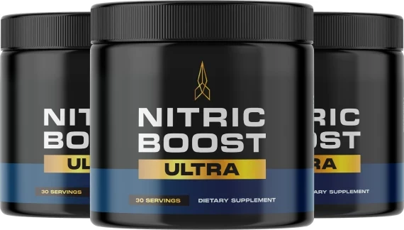 Nitric Boost drink powder as part of a daily routine