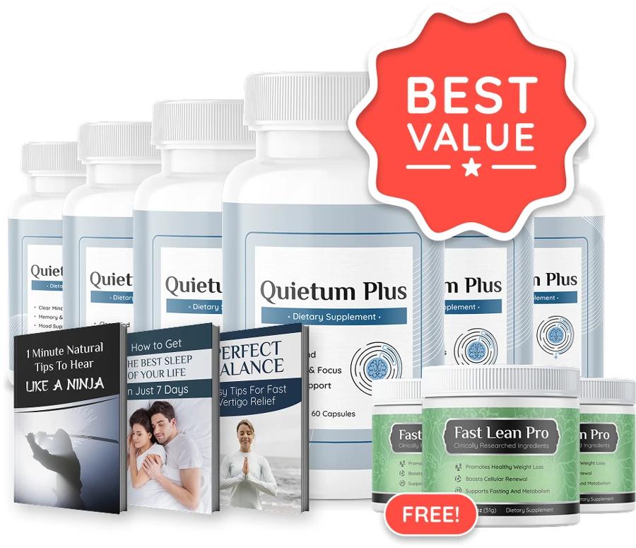 Quietum Plus 6-bottle bundle